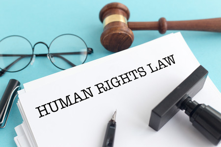 HUMAN RIGHTS LAW CONCEPTの写真素材