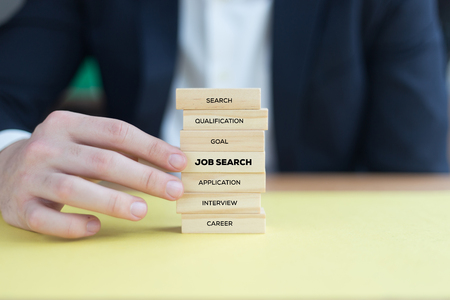 JOB SEARCH CONCEPTの写真素材