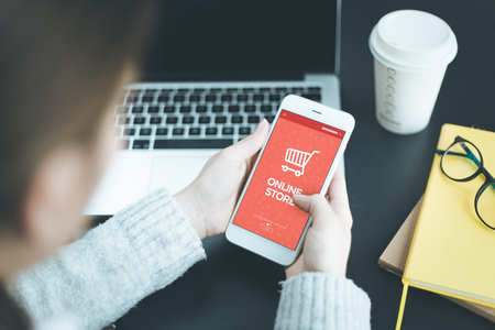 ONLINE STORE CONCEPTの写真素材
