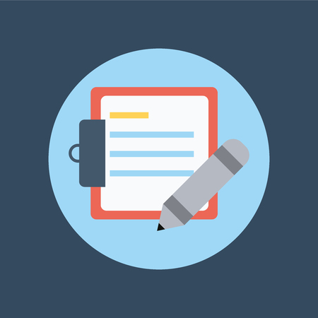 CONTENT WRITINGのイラスト素材