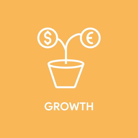 GROWTH CONCEPTのイラスト素材