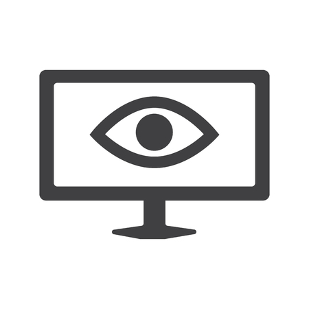 ONLINE PRIVACY CONCEPTのイラスト素材