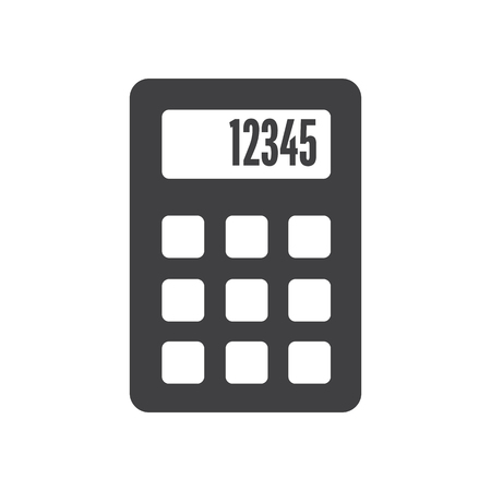 INTEREST CALCULATION CONCEPTのイラスト素材