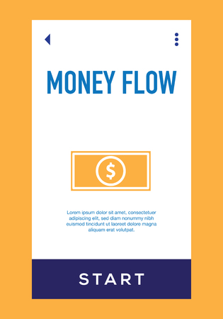 Money Flow Iconのイラスト素材