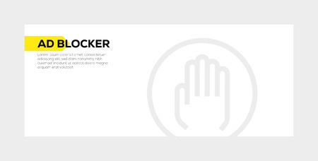 Ad Blocker Banner Concept Tasmeemme Com