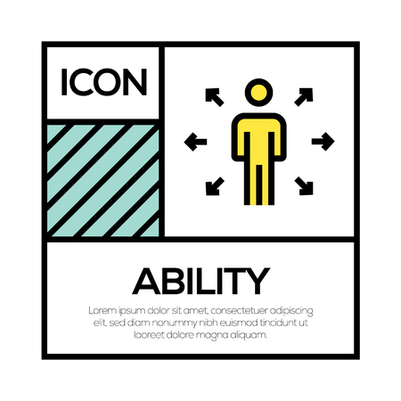 ABILITY ICON CONCEPTのイラスト素材