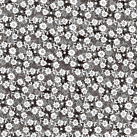 floral patternのイラスト素材