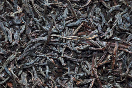 dried tea leaves wallpaper structureの写真素材