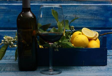 lemons from Murcia, Spain, full of the sun and vitamin Cの写真素材