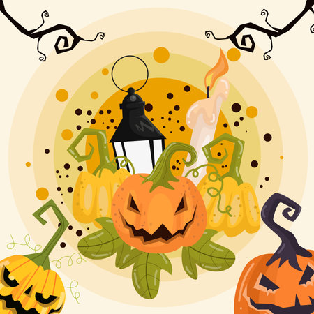 design vector ilustrasion hallowen and kids characterの写真素材