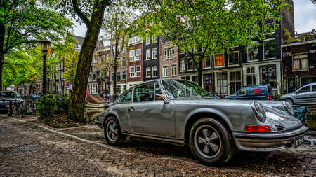 Amsterdam Street Parkingのeditorial素材