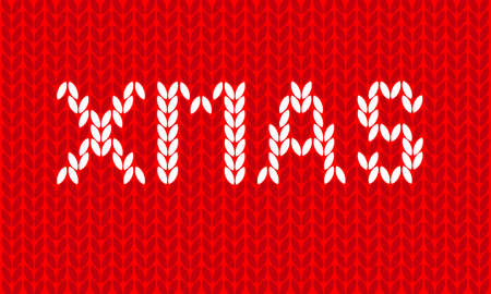 xmas wool texture backgroundのイラスト素材