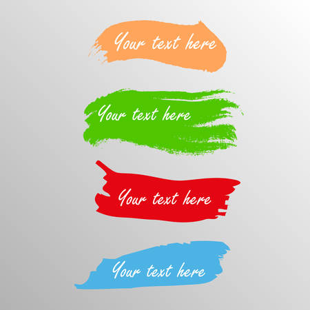 vector color bash tagsのイラスト素材