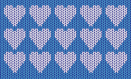 vector pullover heart texture backgroundのイラスト素材