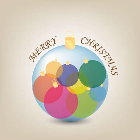 merry christmas vintage background or card vectorのイラスト素材
