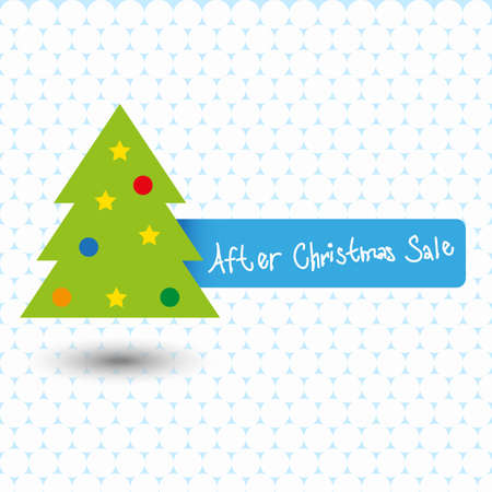 after christmas sale - stock vectorのイラスト素材