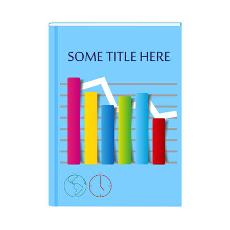 modern economics vector brochureのイラスト素材