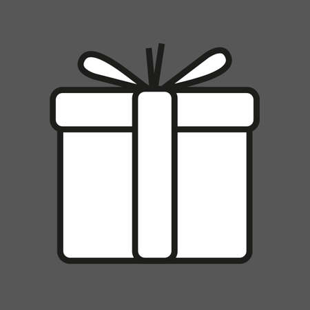 simple illustration gift vector graphicのイラスト素材