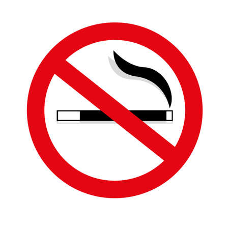 no smoke markのイラスト素材
