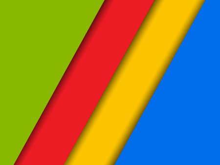 Vector abstract color background - paper style illustration. Can be use for your business, template, header and more.のイラスト素材