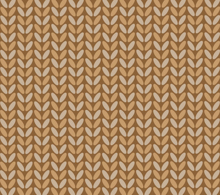 Realistic wool texture background illustration - Vectorのイラスト素材