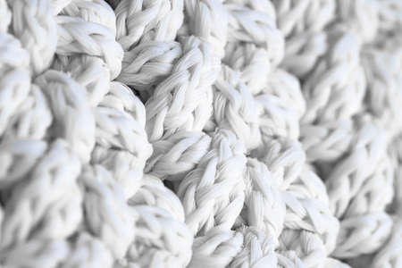 an extreme close up of a fabric fiber textile detail, macro studio shotの写真素材