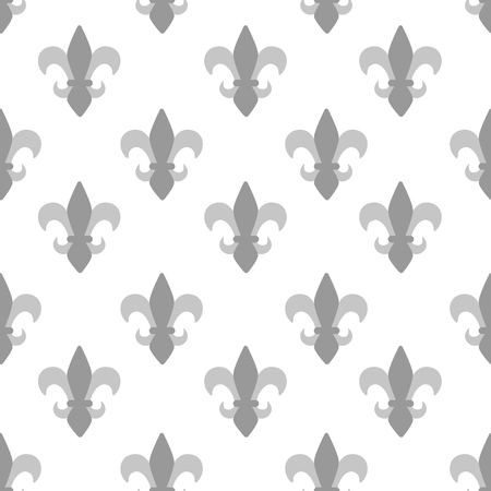 Seamles pattern mardi Gras ornament fleurのイラスト素材