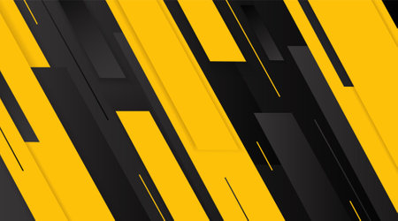 Contrast orange black polygonal element background. Geometric graphic design template. Vector illustrationのイラスト素材