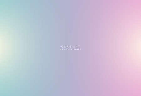Pastel multi color gradient background, Simple gradient vector form blend of color spaces as...
