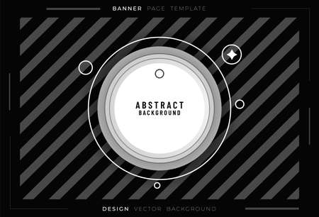 Dark deep black dynamic abstract vector background with diagonal lines. Modern creative halftone premium gradient. Can be used in cover design, book design, website background, advertisingのイラスト素材