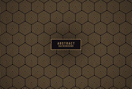 Art deco pattern. Golden minimalism lines, vintage geometric arts and deco line ornate. Geometric...