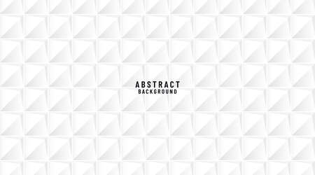 Abstract modern geometric background. White and grey geometric texture simple luxury. Minimal composition with geometric shapes. You can use for ad, poster, cover, banner, texture, wallpaper. Vector illustrationのイラスト素材