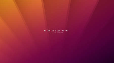 Modern abstract orange and purple gradient background with dynamic diagonal lines and shadow...