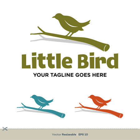Birds Icon Vector Logo Template Illustration Design. Vector EPS 10.のイラスト素材