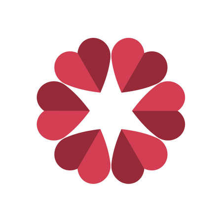 Star Flower for Spa or Pattern illustration designのイラスト素材