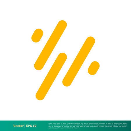 Abstract Line and Dot Icon Vector Logo Template Illustration Design. Vector EPS 10.のイラスト素材