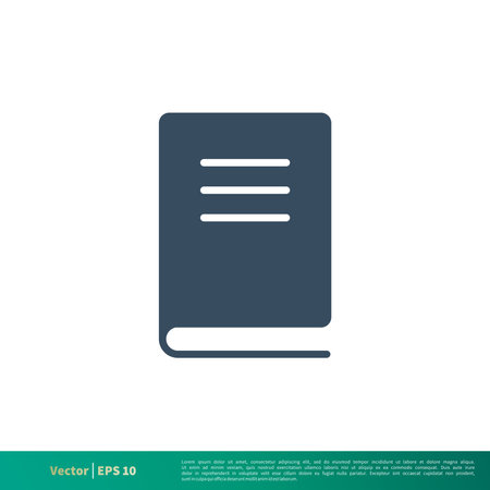 Book - Education Icon Vector Logo Template Illustration Design. Editable Vector EPS 10.のイラスト素材