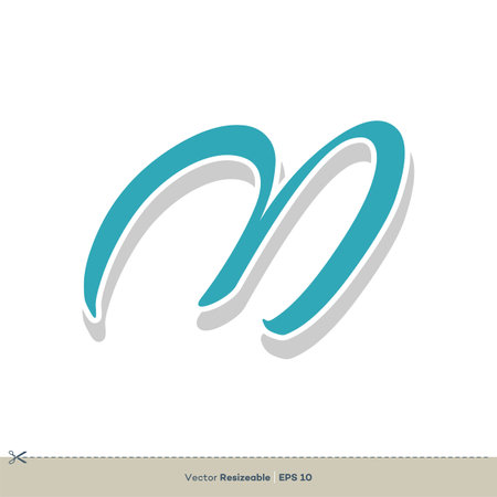 Letter M Logo Template Illustration Design. Vector EPS 10.のイラスト素材