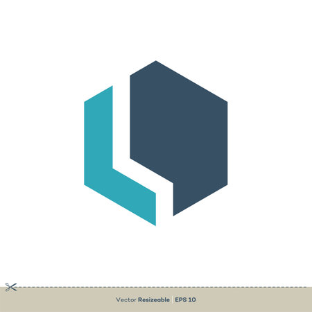 Letter L vector Logo Template Illustration Design. Vector EPS 10.のイラスト素材