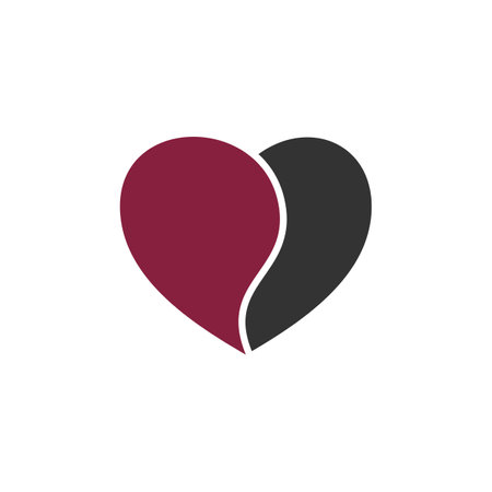 Heart Love Logo Template Illustration Design. Vector EPS 10.のイラスト素材