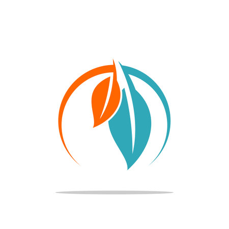Green Leaf Nature Logo Template Illustration Design. Vector EPS 10.のイラスト素材