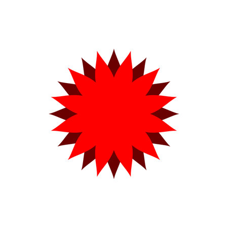 Flower Star Ornamental Logo Template Illustration Design. Vector EPS 10.のイラスト素材