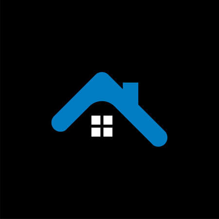 House icon Logo Template Illustration Design. Vector EPS 10.のイラスト素材