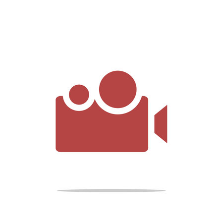 Cinema Icon Logo Template Illustration Design. Vector EPS 10.のイラスト素材