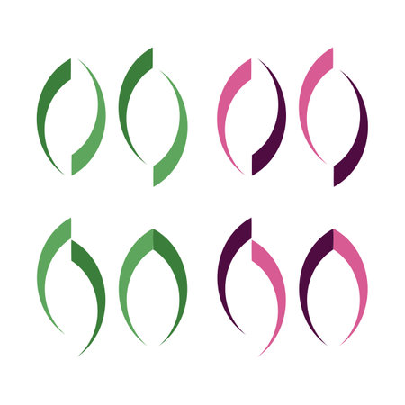 Eclipse Swoosh Logo Template Illustration Design. Vector EPS 10.のイラスト素材