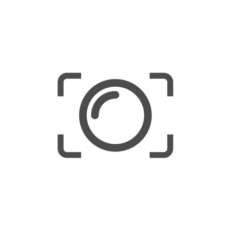 Camera Photo Logo Template Illustration Design. Vector EPS 10.のイラスト素材