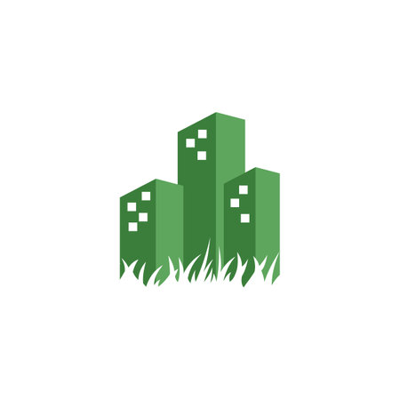 Building Realty Logo Template Illustration Design. Vector EPS 10.のイラスト素材