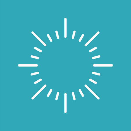 Compass Line Logo Template Illustration Design. Vector EPS 10.のイラスト素材