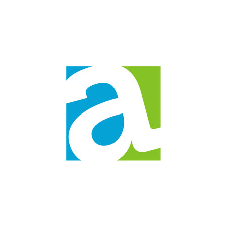 A Letter Logo Template Illustration Design. Vector EPS 10.のイラスト素材