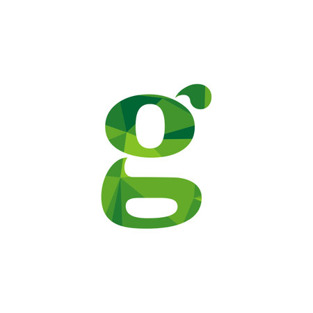 G Letter Polygonal Logo Template Illustration Design. Vector EPS 10.のイラスト素材